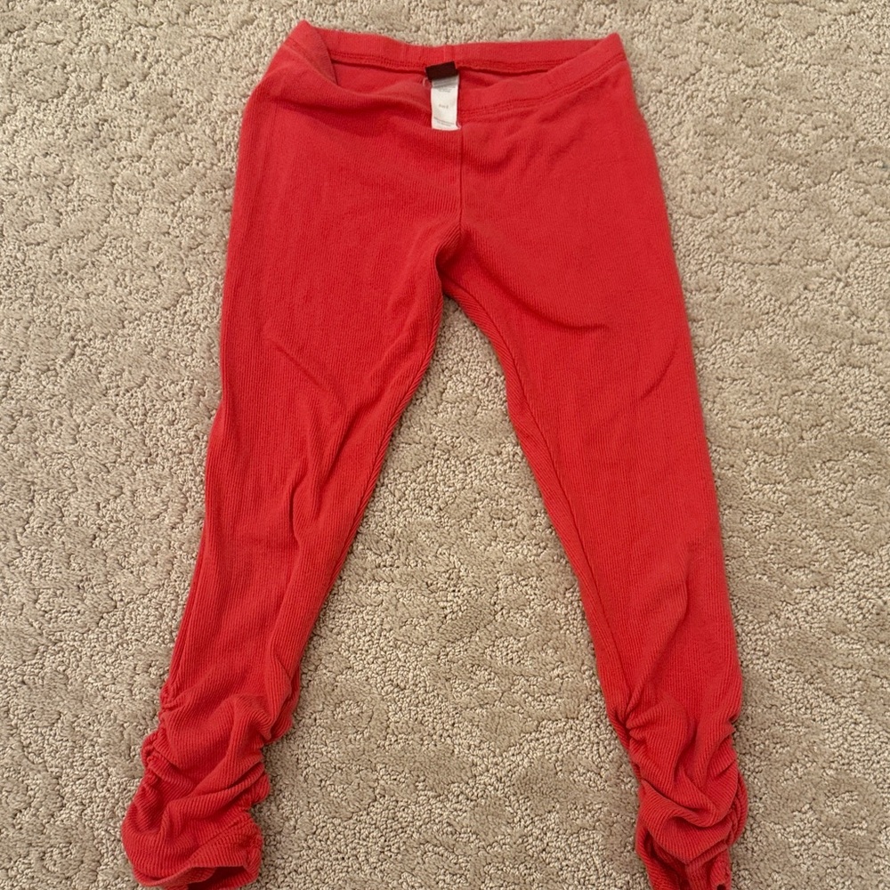Tea Collection Cherry Red Kids Leggings